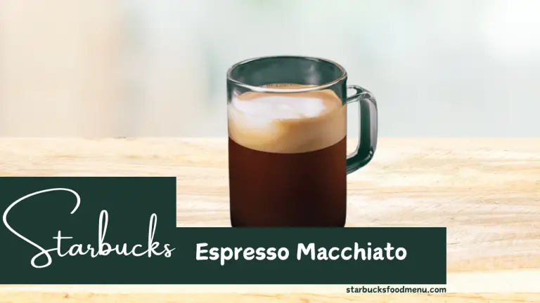 Starbucks Espresso Macchiato