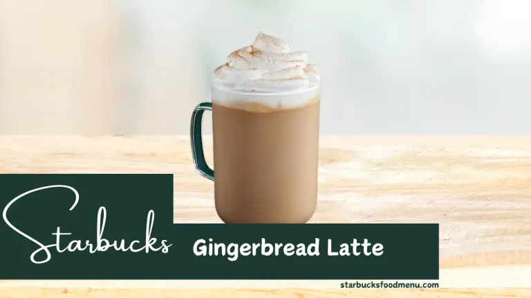 Starbucks Gingerbread Latte Calories