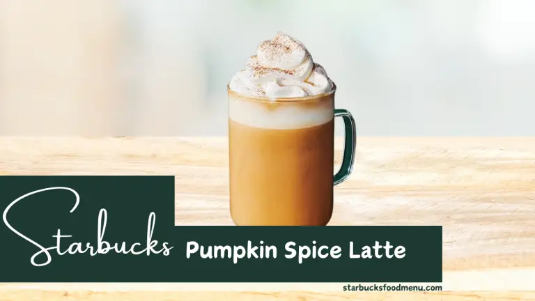 Starbucks Pumpkin Spice Latte - Seasonal Favorite!