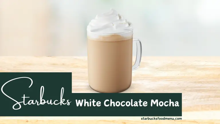 Starbucks White Chocolate Mocha Price