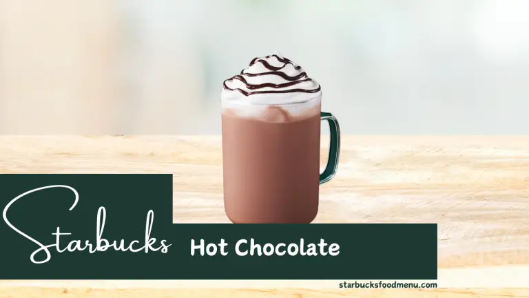 Starbucks Hot Chocolate Price