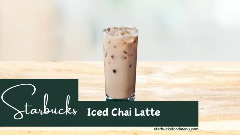 Starbucks Iced Chai Latte Recipe & Price