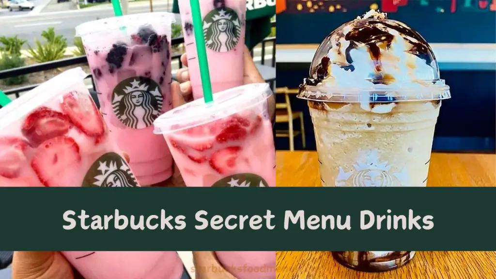 secret menu starbucks coffee