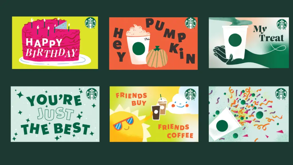 Gift Cards at Starbucks