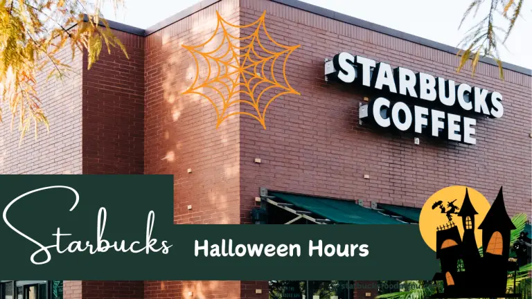 Starbucks Halloween Hours