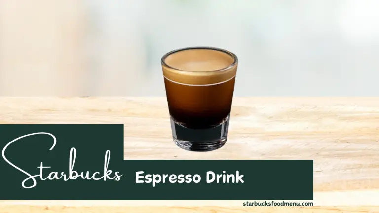 Starbucks Espresso Price & Calories
