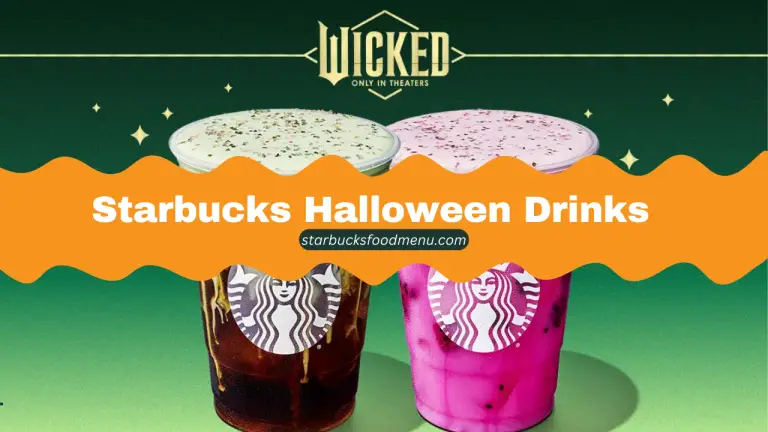 Starbucks Halloween Drinks