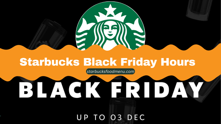Starbucks Black Friday Hours